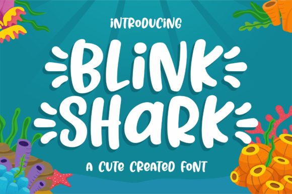 Blink Shark: The Stylish Display Font for Modern Creatives