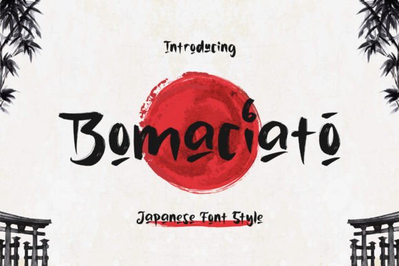 Bomaciato: Where Japanese Calligraphy Meets Modern Design