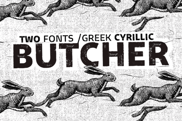Butcher: A Retro-Style Display Font for Bold Branding