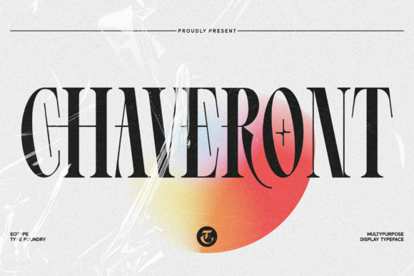 Chaveront: A Stylish Condensed Font for Bold Design
