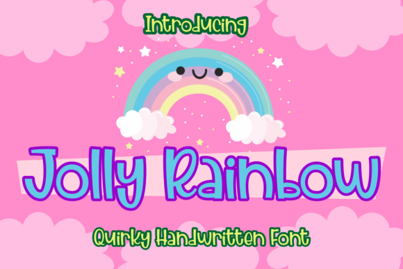 Discovering Jolly Rainbow: A Font That Radiates Warmth and Creativity