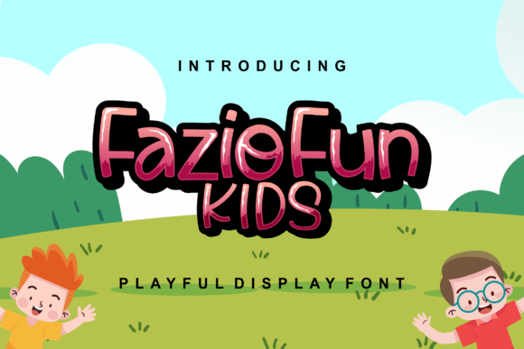 Fazio Fun: A Handwritten Font for Playful Branding
