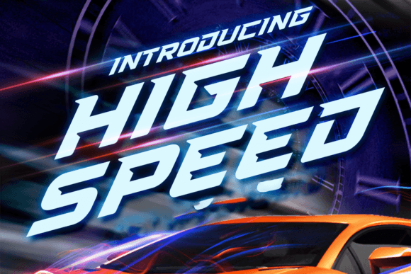 High Speed: Capturing Motion in Display Typography