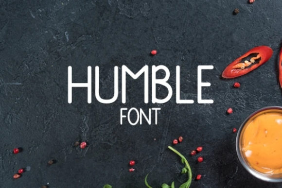 Humble Font: Bold Display Type for Modern Creators