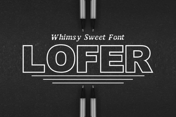 Lofer: Crafting Visual Stories with a Modern Serif