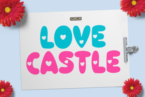 Love Castle: The Playful Display Font for Creative Branding