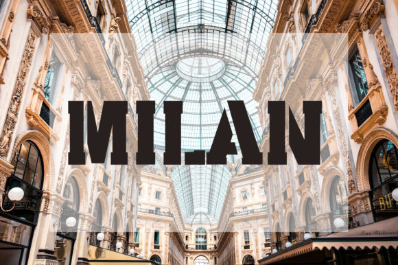 Milan Stencil: A Bold Typeface with Urban Edge