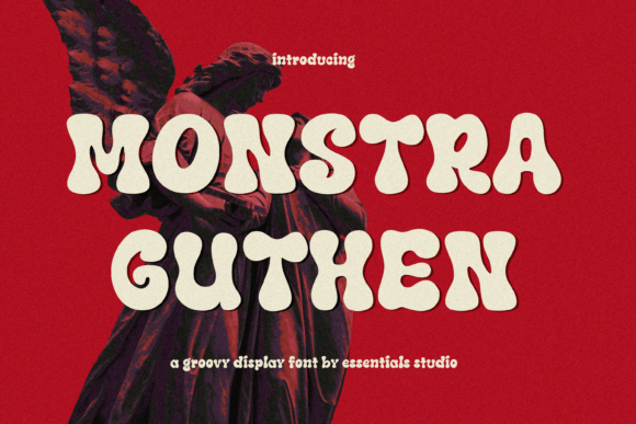 Monstra Guthen: The Groovy Display Font for Bold Branding
