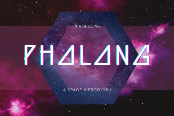 Phalang: The Sci-Fi Display Font for Bold Ideas