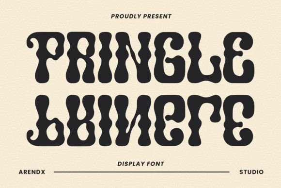 Pringle: The Modern Display Font with a Street Art Edge