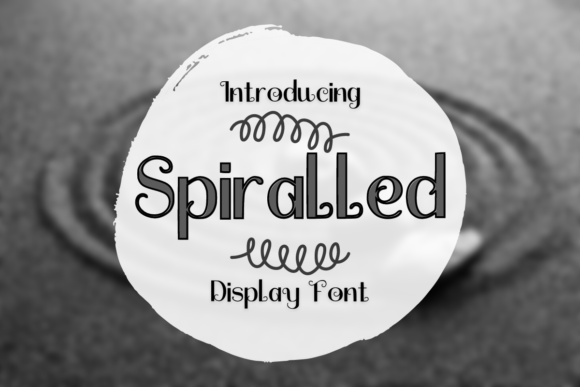 Spiralled: Your Go-To Font for Chic, Elegant Designs