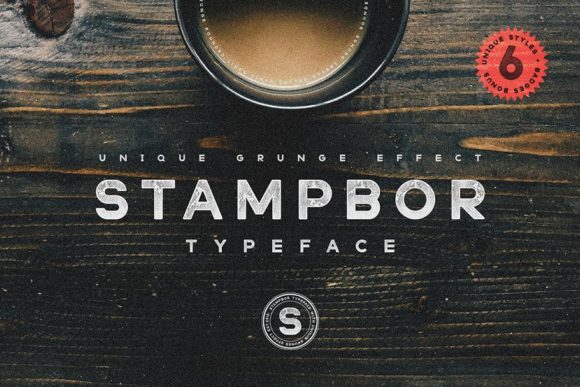 Stampbor: A Display Font for Every Creative Project