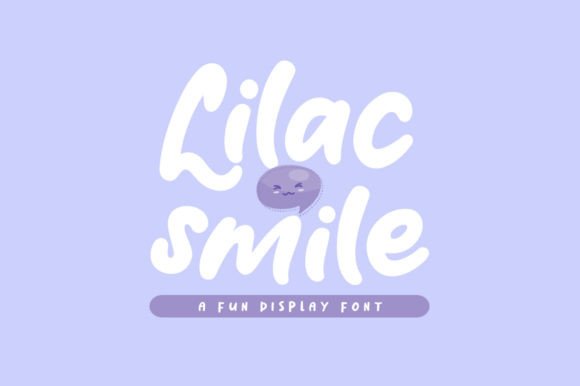 The Playful Power of the Lilac Smile Typeface