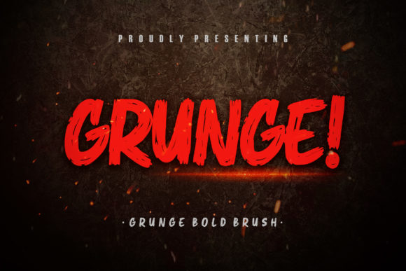 Why Grunge! is the Display Font Your Projects Need